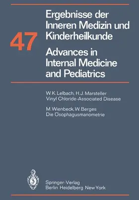 Frick / Harnack / Prader |  Ergebnisse der Inneren Medizin und Kinderheilkunde / Advances in Internal Medicine and Pediatrics | Buch |  Sack Fachmedien