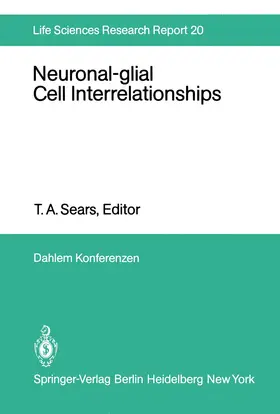 Sears |  Neuronal-glial Cell Interrelationships | Buch |  Sack Fachmedien