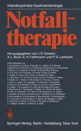 Siewert / Blum / Fahrtmann |  Notfalltherapie | eBook | Sack Fachmedien