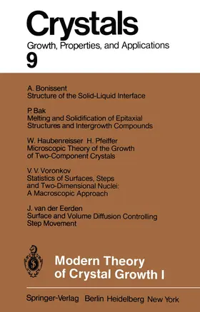 Müller-Krumbhaar / Chernov |  Modern Theory of Crystal Growth I | Buch |  Sack Fachmedien