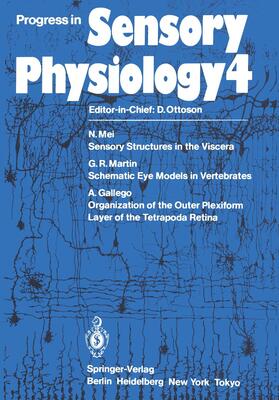  Progress in Sensory Physiology | Buch |  Sack Fachmedien