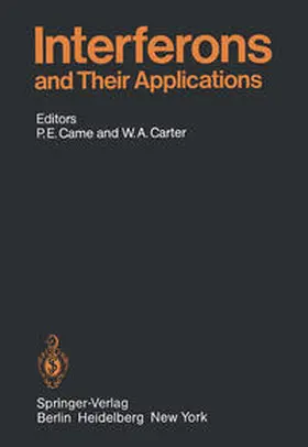 Came / Carter |  Interferons and Their Applications | eBook | Sack Fachmedien