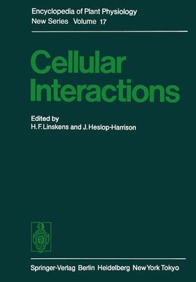 Heslop-Harrison / Linskens |  Cellular Interactions | Buch |  Sack Fachmedien