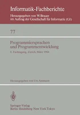 Ammann |  Programmiersprachen und Programmentwicklung | eBook | Sack Fachmedien