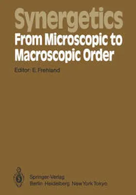 Frehland |  Synergetics — From Microscopic to Macroscopic Order | eBook | Sack Fachmedien