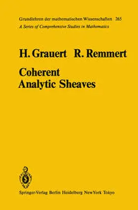 Grauert / Remmert |  Coherent Analytic Sheaves | eBook | Sack Fachmedien