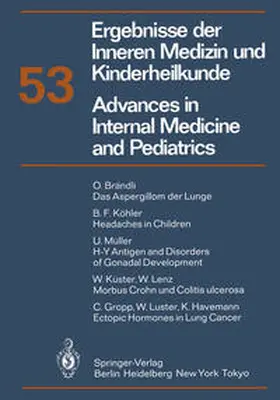 Frick / Harnack / Kochsiek |  Ergebnisse der Inneren Medizin und Kinderheilkunde/Advances in Internal Medicine and Pediatrics | eBook | Sack Fachmedien