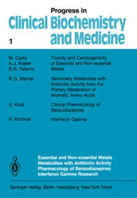  Essential and Non-Essential Metals Metabolites with Antibiotic Activity Pharmacology of Benzodiazepines Interferon Gamma Research | eBook | Sack Fachmedien