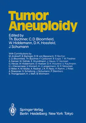 Schumann / Büchner / Bloomfield |  Tumor Aneuploidy | eBook | Sack Fachmedien