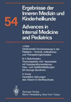 Frick / Harnack / Kochsiek |  Ergebnisse der Inneren Medizin und Kinderheilkunde / Advances in Internal Medicine and Pediatrics | eBook | Sack Fachmedien