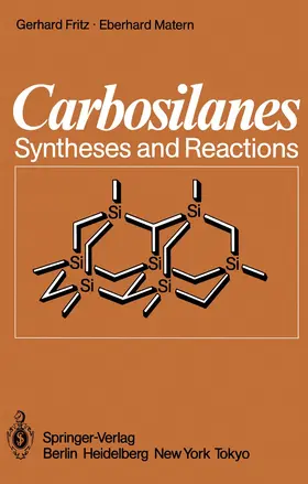 Matern / Fritz |  Carbosilanes | Buch |  Sack Fachmedien