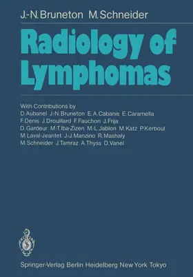 Bruneton / Schneider |  Radiology of Lymphomas | Buch |  Sack Fachmedien