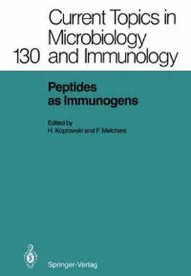 Koprowski / Melchers | Peptides as Immunogens | E-Book | sack.de