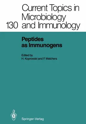 Melchers / Koprowski |  Peptides as Immunogens | Buch |  Sack Fachmedien