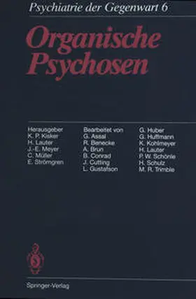 Kisker / Lauter / Meyer |  Organische Psychosen | eBook | Sack Fachmedien