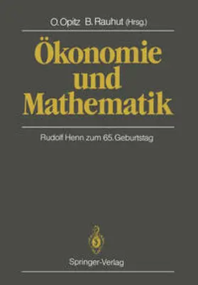 Opitz / Rauhut |  Ökonomie und Mathematik | eBook | Sack Fachmedien