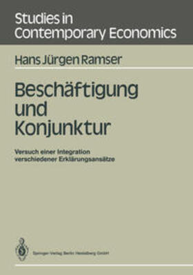 Ramser |  Beschäftigung und Konjunktur | eBook | Sack Fachmedien