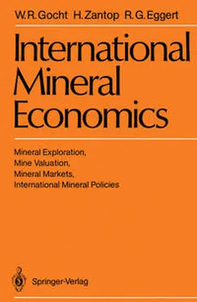 Gocht / Zantop / Eggert |  International Mineral Economics | eBook | Sack Fachmedien