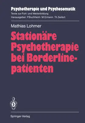 Lohmer |  Stationäre Psychotherapie bei Borderlinepatienten | eBook | Sack Fachmedien