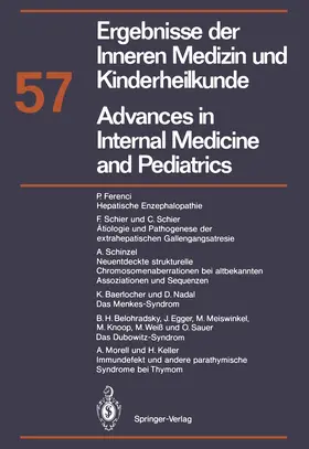 Frick / Harnack / Prader |  Ergebnisse der Inneren Medizin und Kinderheilkunde/Advances in Internal Medicine and Pediatrics | Buch |  Sack Fachmedien