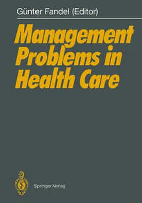 Fandel | Management Problems in Health Care | E-Book | sack.de