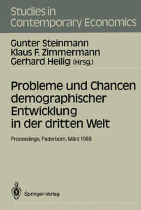 Steinmann / Zimmermann / Heilig |  Probleme und Chancen demographischer Entwicklung in der dritten Welt | eBook | Sack Fachmedien