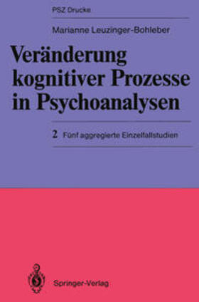 Leuzinger-Bohleber | Veränderung kognitiver Prozesse in Psychoanalysen | E-Book | sack.de