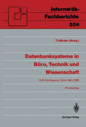 Härder |  Datenbanksysteme in Büro, Technik und Wissenschaft | eBook | Sack Fachmedien