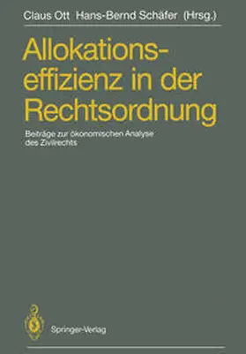 Ott / Schäfer |  Allokationseffizienz in der Rechtsordnung | eBook | Sack Fachmedien