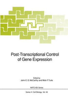 McCarthy / Tuite |  Post-Transcriptional Control of Gene Expression | eBook | Sack Fachmedien