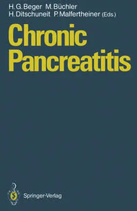 Beger / Büchler / Ditschuneit |  Chronic Pancreatitis | eBook | Sack Fachmedien