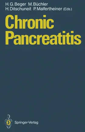 Beger / Malfertheiner / Büchler |  Chronic Pancreatitis | Buch |  Sack Fachmedien