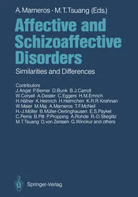 Marneros / Tsuang |  Affective and Schizoaffective Disorders | eBook | Sack Fachmedien