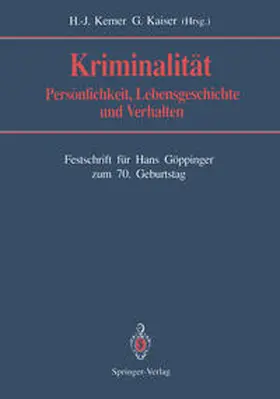 Kerner / Kaiser |  Kriminalität | eBook | Sack Fachmedien