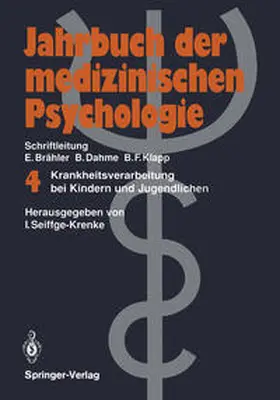 Seiffge-Krenke |  Krankheitsverarbeitung bei Kindern und Jugendlichen | eBook | Sack Fachmedien