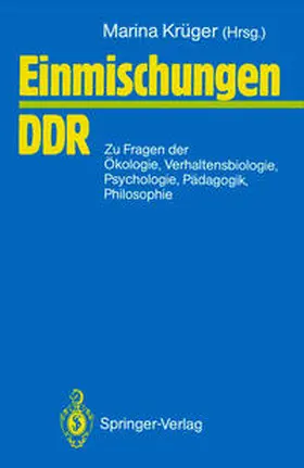 Jeschke / Krüger / Schmidt |  Einmischungen / DDR | eBook | Sack Fachmedien