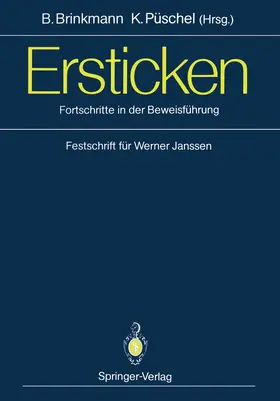 Püschel / Brinkmann |  Ersticken | Buch |  Sack Fachmedien