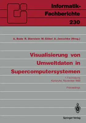 Bode / Dierstein / Göbel | Visualisierung von Umweltdaten in Supercomputersystemen | E-Book | sack.de