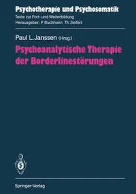 Janssen |  Psychoanalytische Therapie der Borderlinestörungen | eBook | Sack Fachmedien