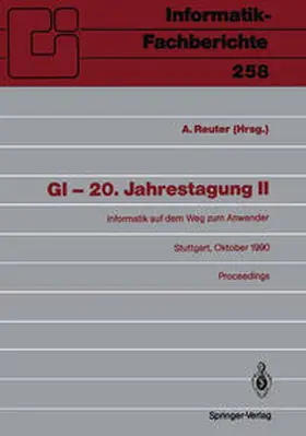 Reuter |  GI — 20. Jahrestagung II | eBook | Sack Fachmedien