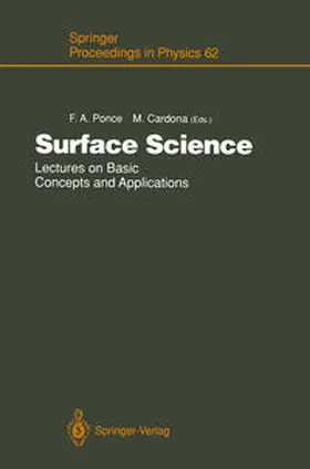 Ponce / Cardona |  Surface Science | eBook | Sack Fachmedien