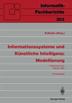 Studer |  Informationssysteme und Künstliche Intelligenz: Modellierung | eBook | Sack Fachmedien