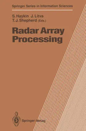 Haykin / Litva / Shepherd |  Radar Array Processing | eBook | Sack Fachmedien