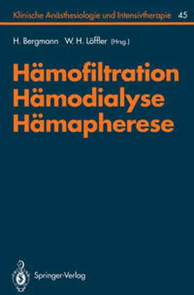 Bergmann / Löffler |  Hämofiltration, Hämodialyse, Hämapherese | eBook | Sack Fachmedien