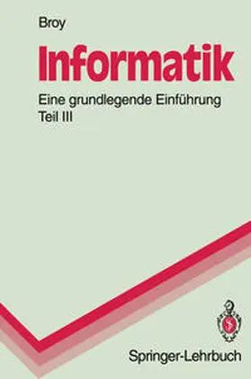 Broy |  Informatik. Eine grundlegende Einführung | eBook | Sack Fachmedien