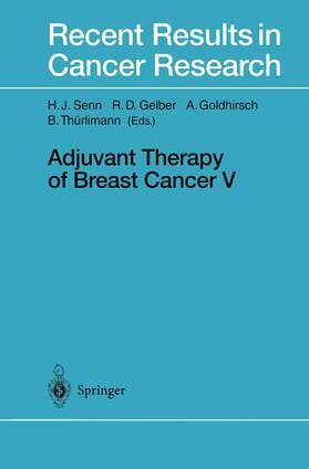 Senn / Thürlimann / Gelber |  Adjuvant Therapy of Breast Cancer V | Buch |  Sack Fachmedien