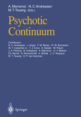 Marneros / Andreasen / Tsuang |  Psychotic Continuum | eBook | Sack Fachmedien