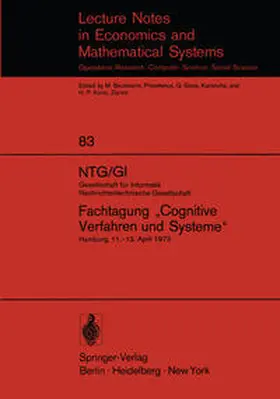 Einsele / Giloi / Nagel |  NTG/GI Gesellschaft für Informatik Nachrichtentechnische Gesellschaft. Fachtagung „Cognitive Verfahren und Systeme“ | eBook | Sack Fachmedien