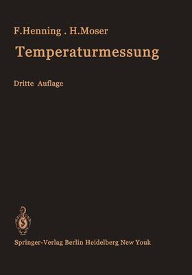 Henning / Moser |  Temperaturmessung | Buch |  Sack Fachmedien
