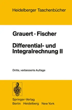 Grauert / Fischer | Differential- und Integralrechnung II | E-Book | sack.de